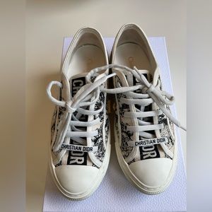 Dior - walk’n’dior zodiac cotton Sz 37.5
